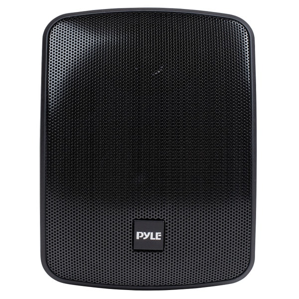 Main product image for Pyle PDWR445TB 3.5" On Wall / Patio Commercial Speaker Black 8 Ohm / 70V248-490
